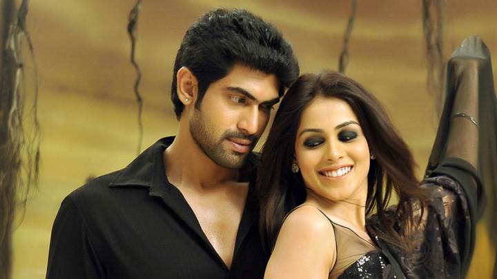 Genelia D’Souza Smiling And Rana Daggubati In Naa Ishtam